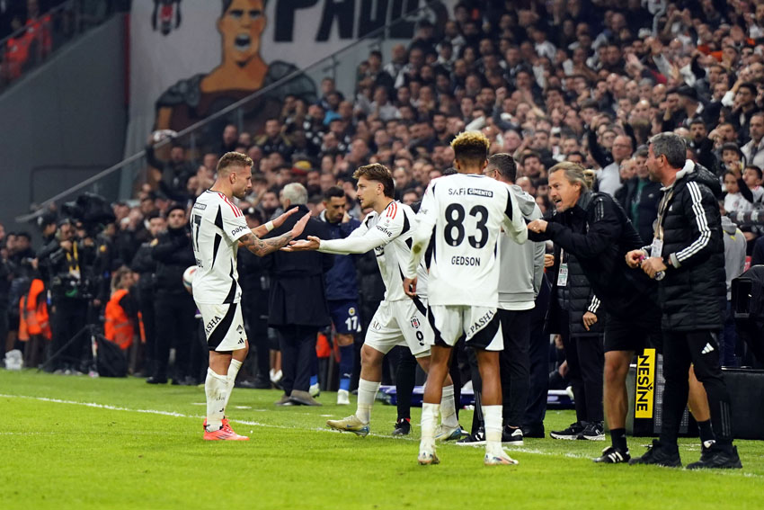 Besiktas - Fenerbahce maçı fotoğrafları
