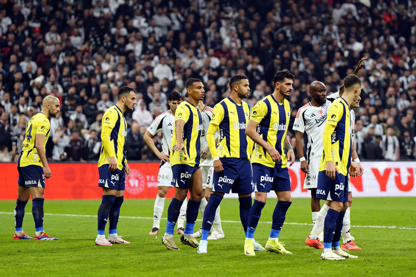 Besiktas - Fenerbahce maçı fotoğrafları