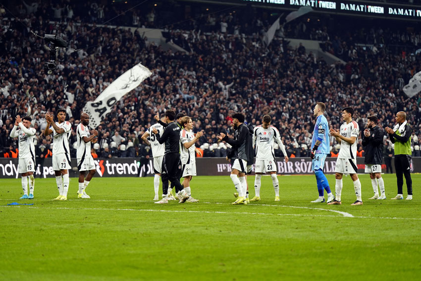Besiktas - Fenerbahce maçı fotoğrafları
