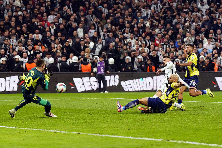 Besiktas - Fenerbahce maçı fotoğrafları