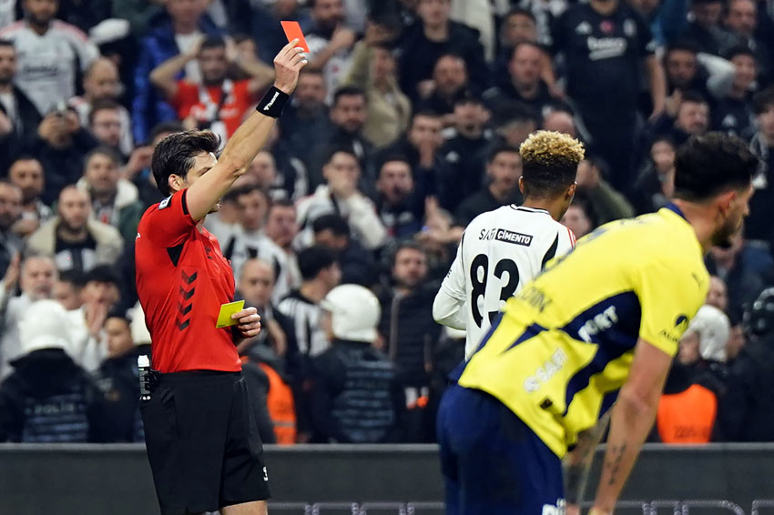 Besiktas - Fenerbahce maçı fotoğrafları