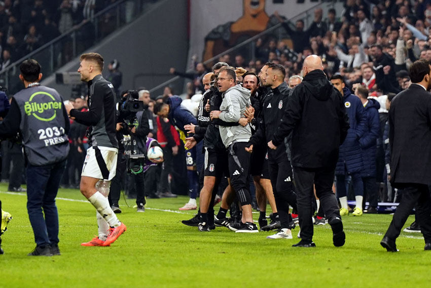 Besiktas - Fenerbahce maçı fotoğrafları