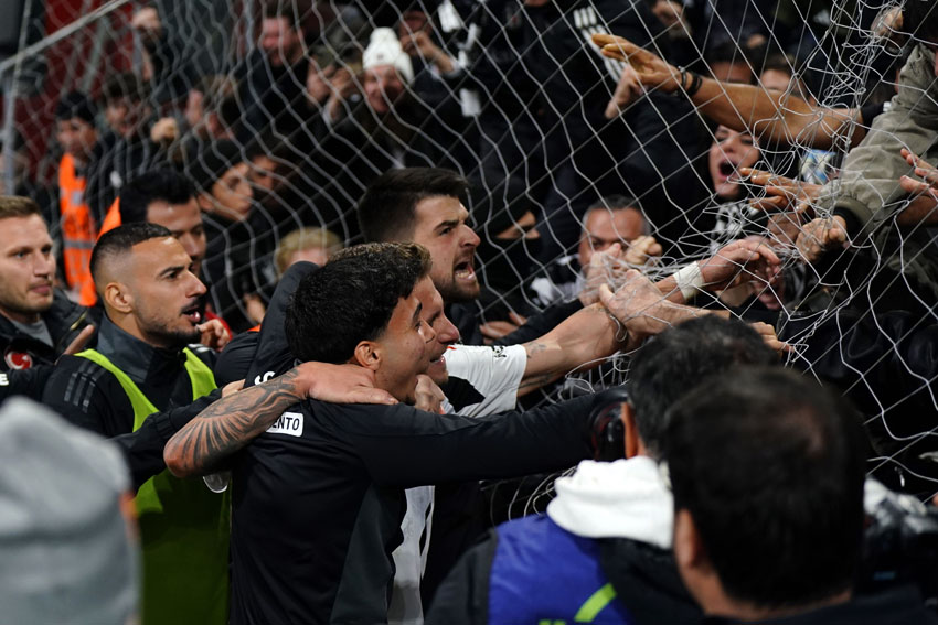 Besiktas - Fenerbahce maçı fotoğrafları