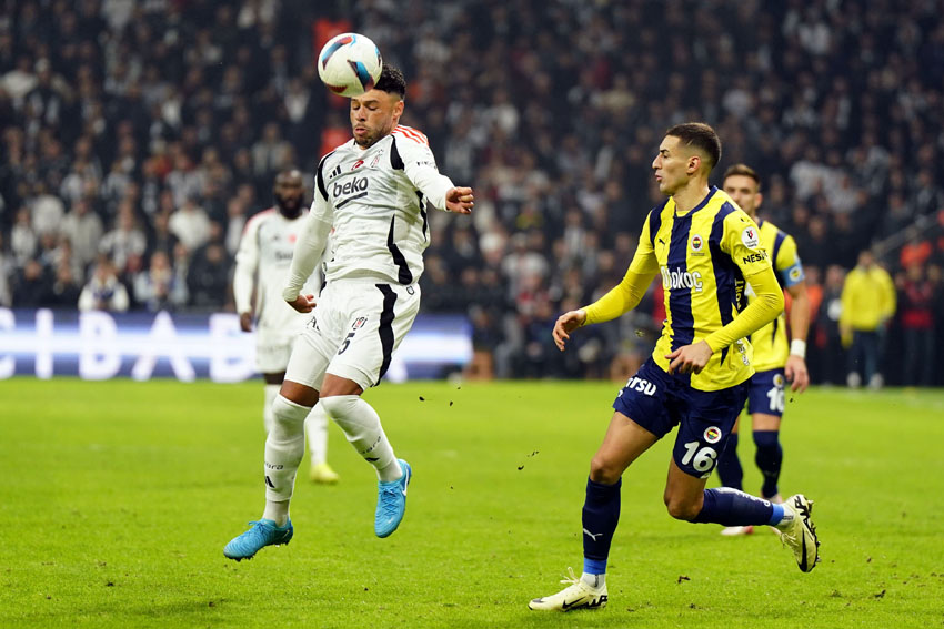 Besiktas - Fenerbahce maçı fotoğrafları