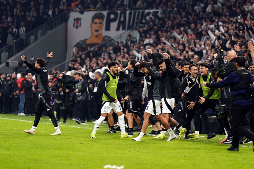 Besiktas - Fenerbahce maçı fotoğrafları