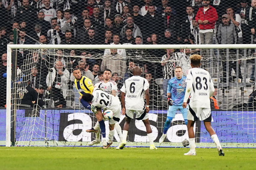 Besiktas - Fenerbahce maçı fotoğrafları