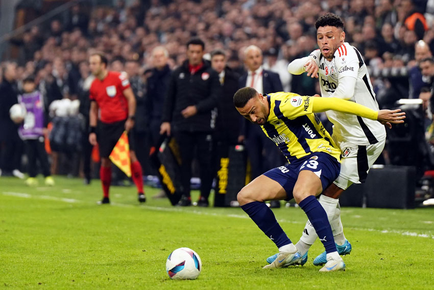 Besiktas - Fenerbahce maçı fotoğrafları