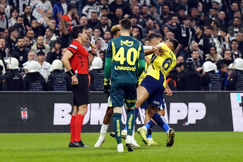 Besiktas - Fenerbahce maçı fotoğrafları