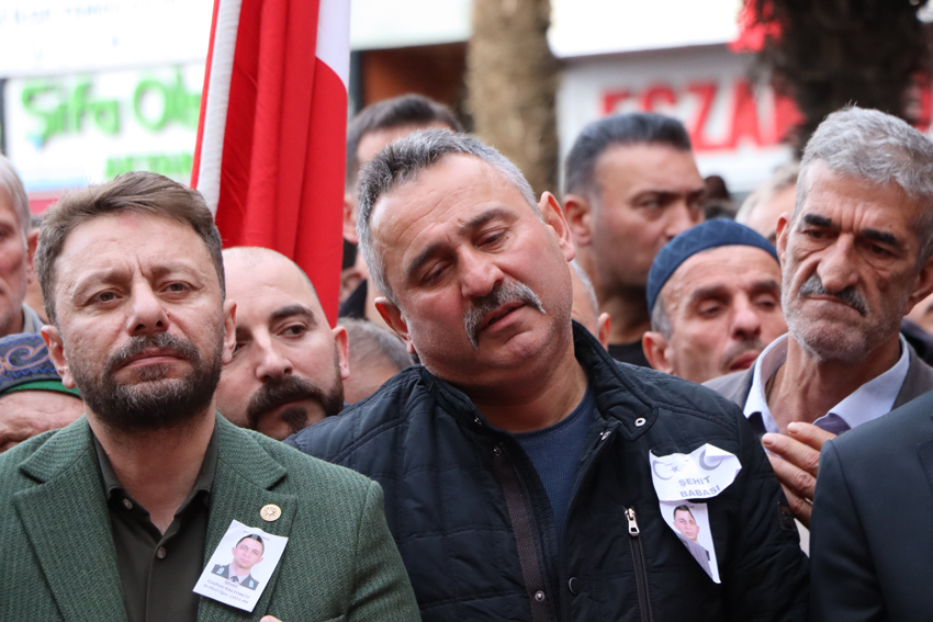 Rize şehidini uğurladı