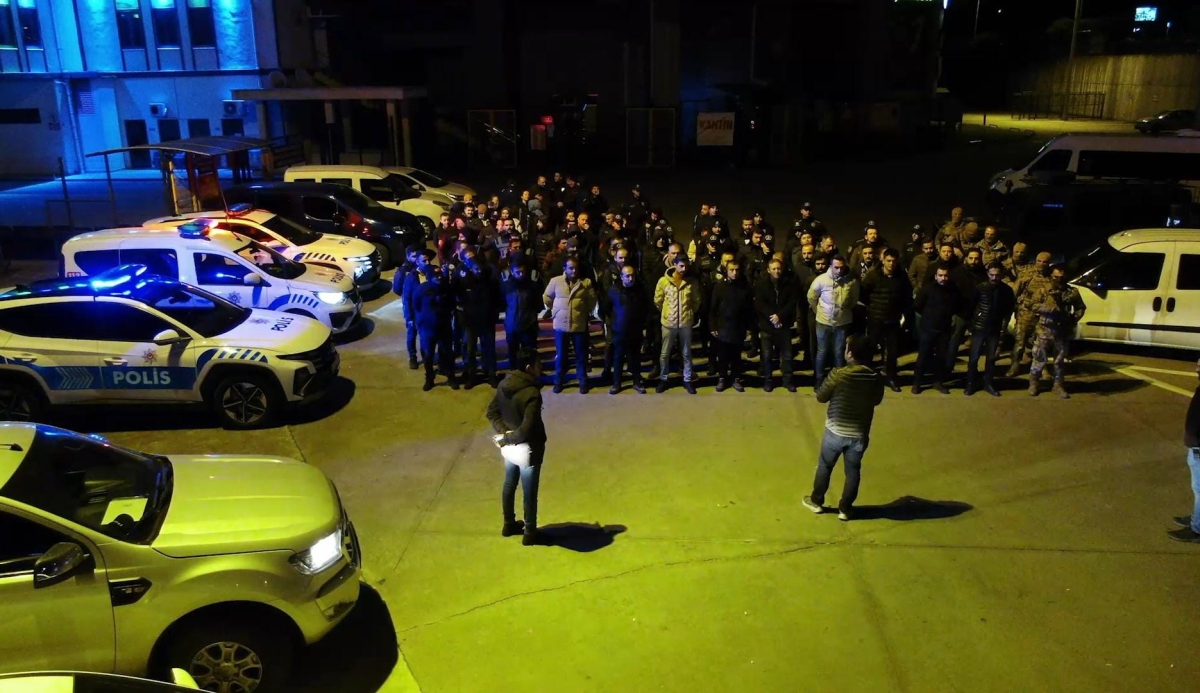 Rize'de torbacı operasyonu