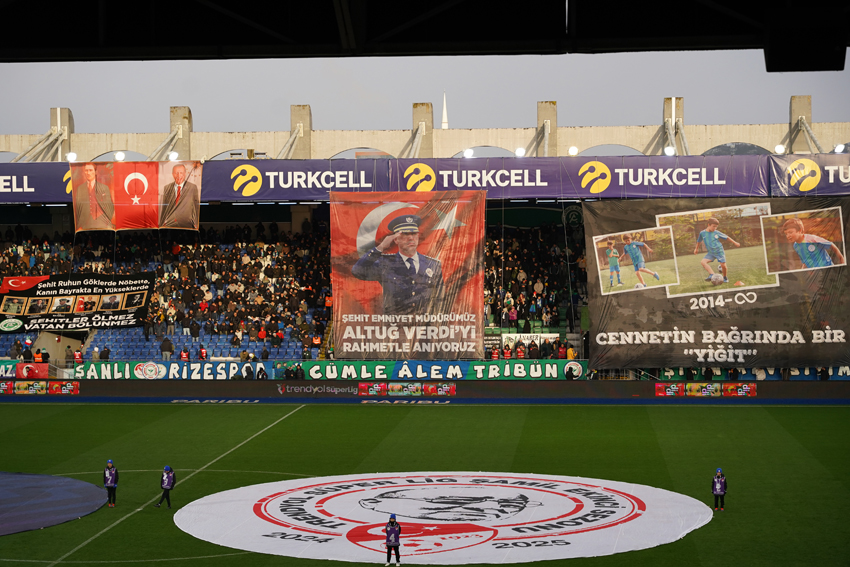 Rizespor Konyaspor maçı fotoğrafları