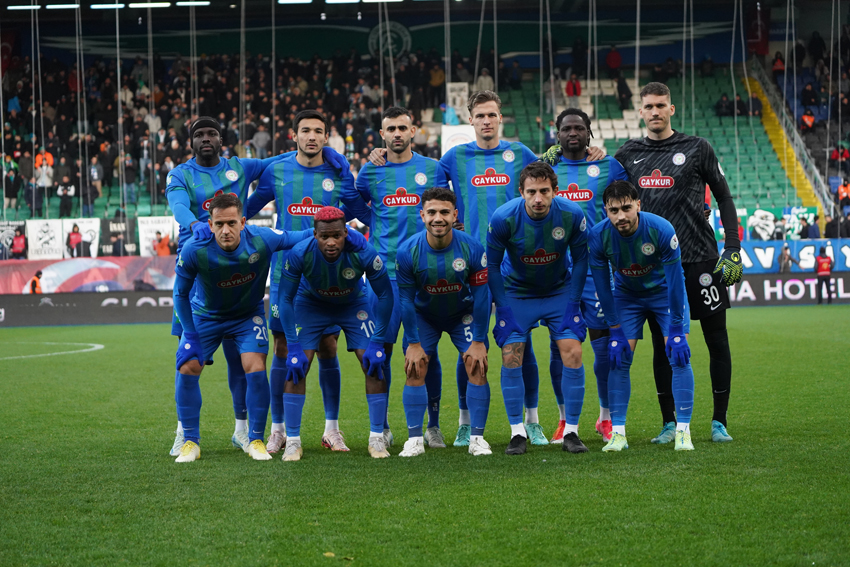 Rizespor Konyaspor maçı fotoğrafları
