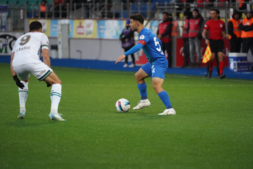 Rizespor Konyaspor maçı fotoğrafları