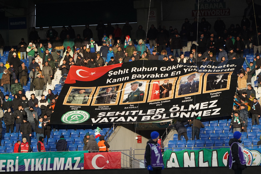 Rizespor Konyaspor maçı fotoğrafları