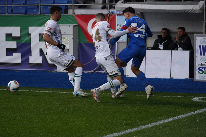 Rizespor Konyaspor maçı fotoğrafları