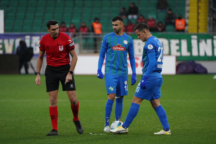 Rizespor Konyaspor maçı fotoğrafları