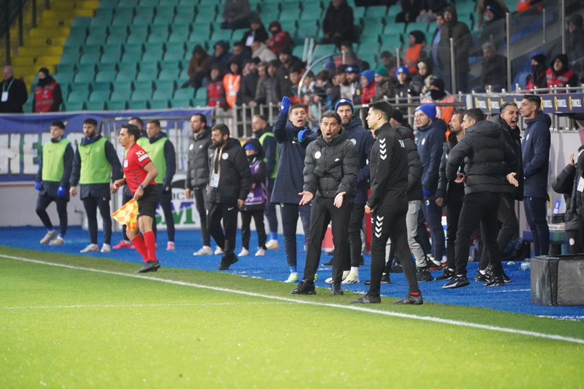 Rizespor Konyaspor maçı fotoğrafları
