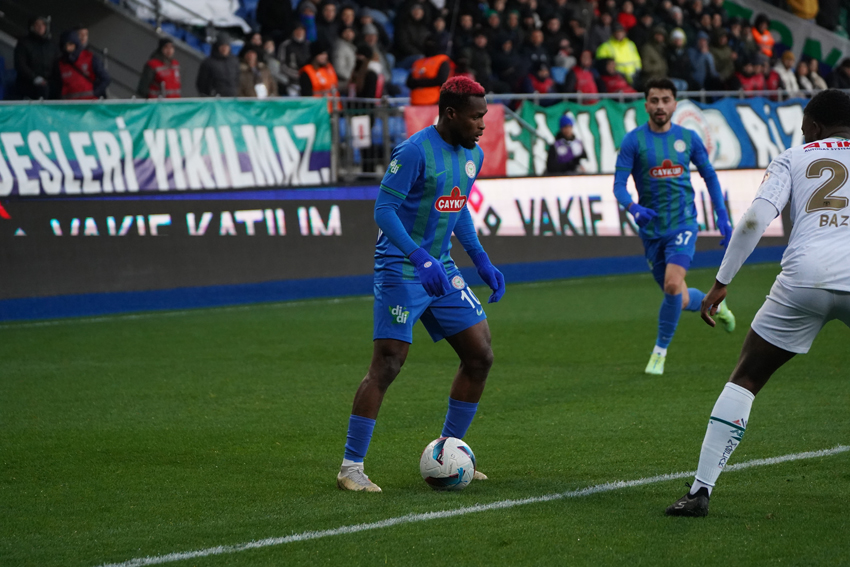Rizespor Konyaspor maçı fotoğrafları