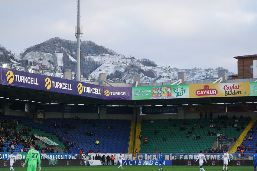 Rizespor Konyaspor maçı fotoğrafları