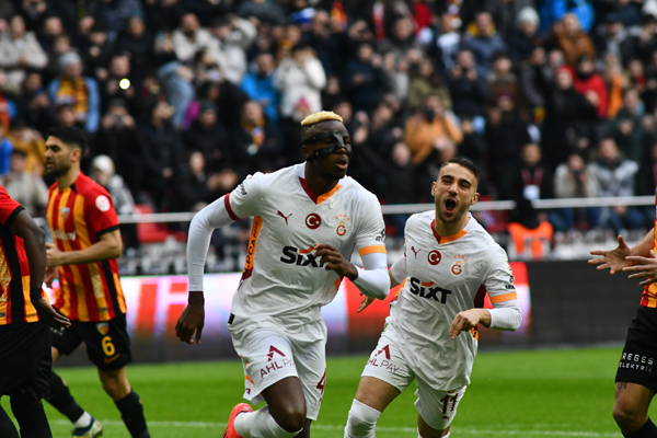 Kayserispor - Galatasaray maçı fotoğrafları