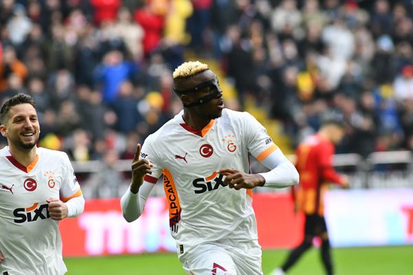 Kayserispor - Galatasaray maçı fotoğrafları