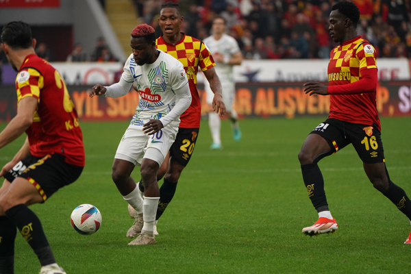 Göztepe - Çaykur Rizespor maçı fotoğrafları