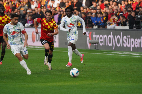 Göztepe - Çaykur Rizespor maçı fotoğrafları