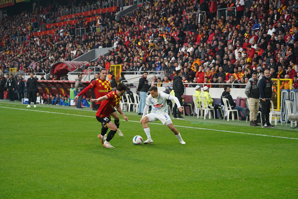 Göztepe - Çaykur Rizespor maçı fotoğrafları