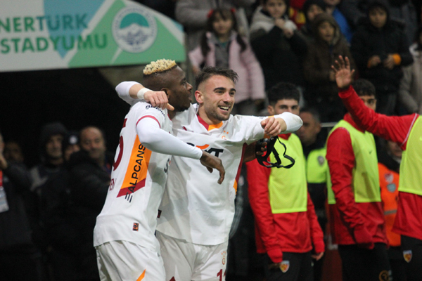 Kayserispor - Galatasaray maçı fotoğrafları