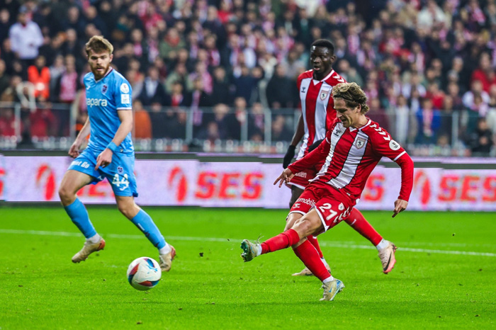 Samsunspor - Trabzonspor maçı fotoğrafları