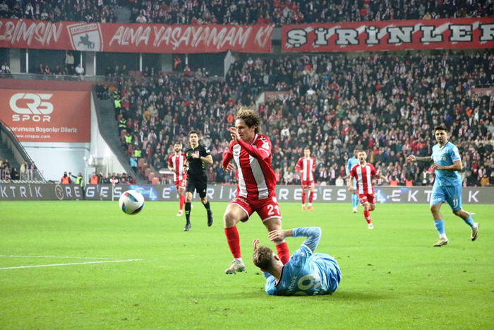 Samsunspor - Trabzonspor maçı fotoğrafları