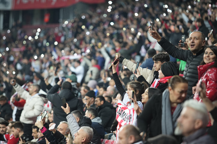 Samsunspor - Trabzonspor maçı fotoğrafları