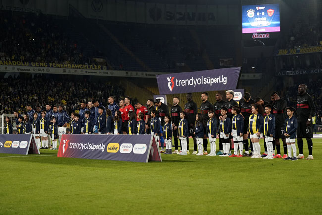 Fenerbahçe - Hatayspor maçı fotoğrafları