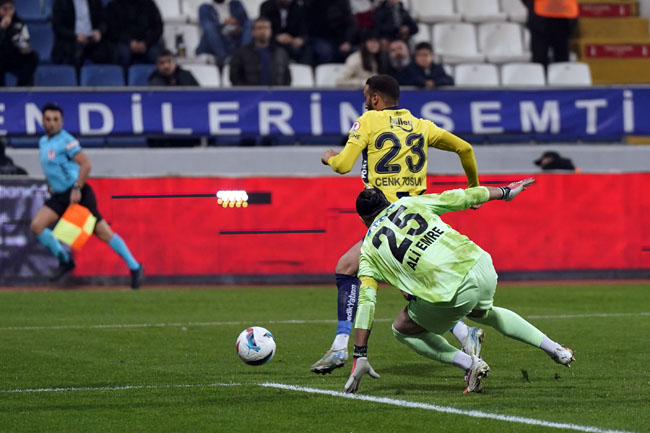 Kasımpaşa - Fenerbahçe maçı fotoğrafları