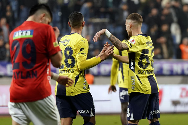 Kasımpaşa - Fenerbahçe maçı fotoğrafları