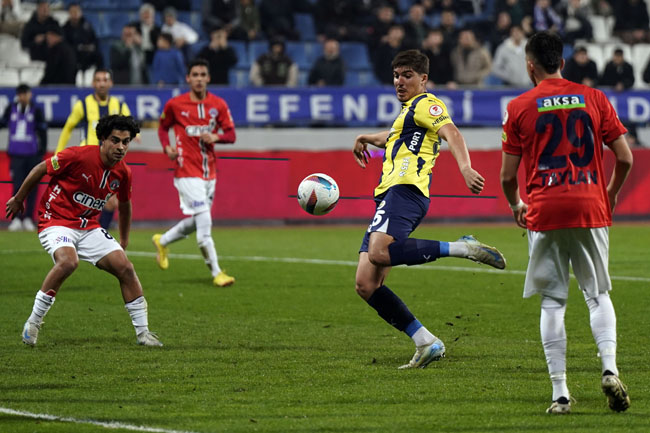 Kasımpaşa - Fenerbahçe maçı fotoğrafları