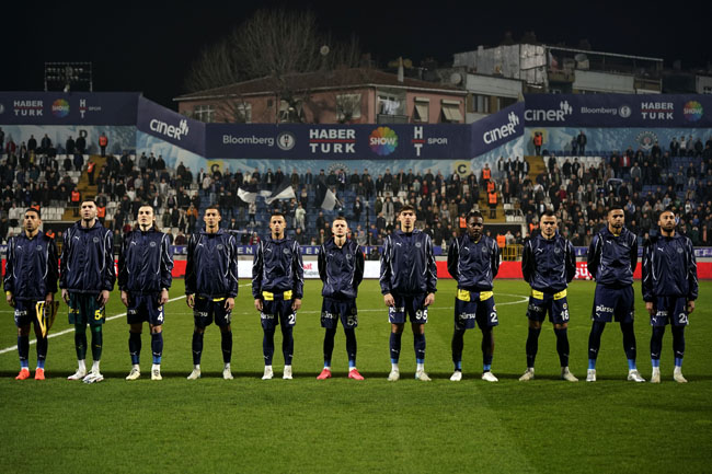 Kasımpaşa - Fenerbahçe maçı fotoğrafları