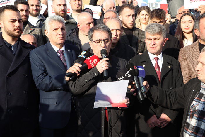 CHP Rize'den Cumhurbaşkanı Erdoğan'a kırmızı kart