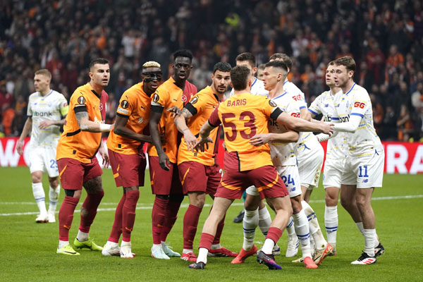 Galatasaray - Dinamo Kiev maçı fotoğraf galerisi