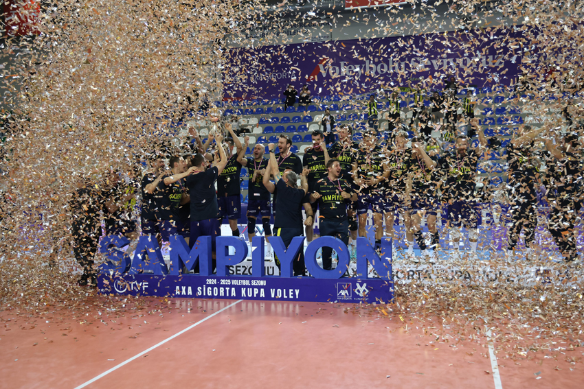 Fenerbahçe - Halkbank voleybol maçı fotoğraflar
