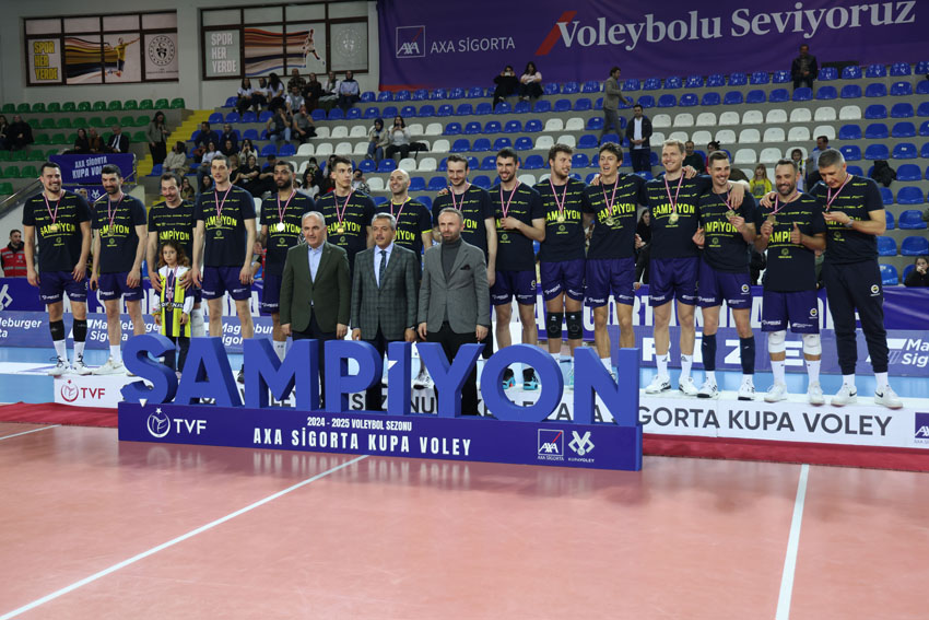 Fenerbahçe - Halkbank voleybol maçı fotoğraflar
