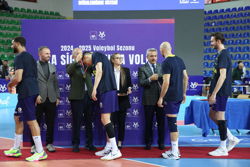 Fenerbahçe - Halkbank voleybol maçı fotoğraflar
