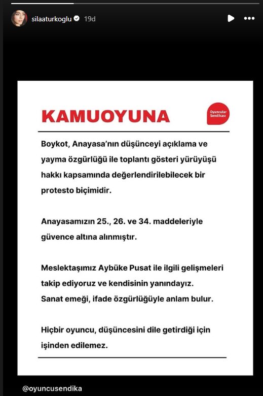 Boykota destek veren Türk ünlüler