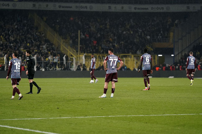 Fenerbahçe - Trabzonspor maçı fotoğraf galerisi