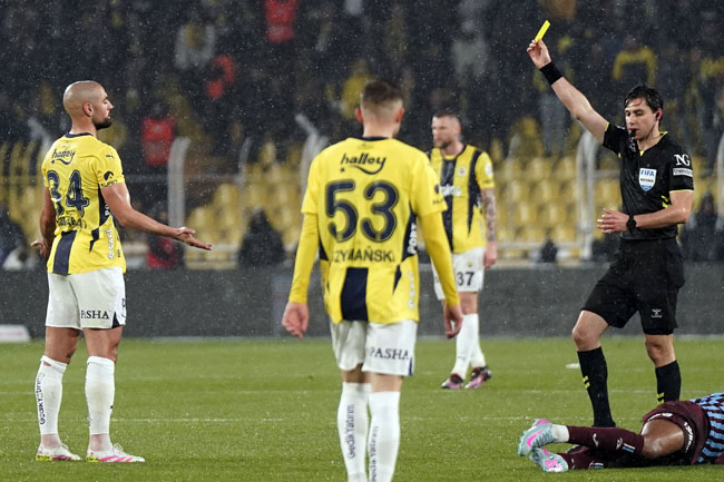 Fenerbahçe - Trabzonspor maçı fotoğraf galerisi