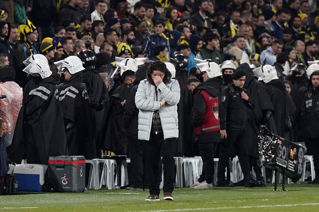 Fenerbahçe - Trabzonspor maçı fotoğraf galerisi