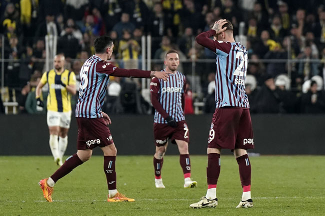 Fenerbahçe - Trabzonspor maçı fotoğraf galerisi