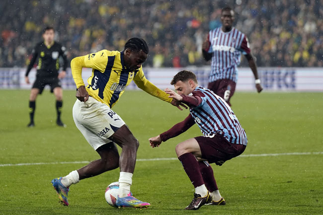Fenerbahçe - Trabzonspor maçı fotoğraf galerisi