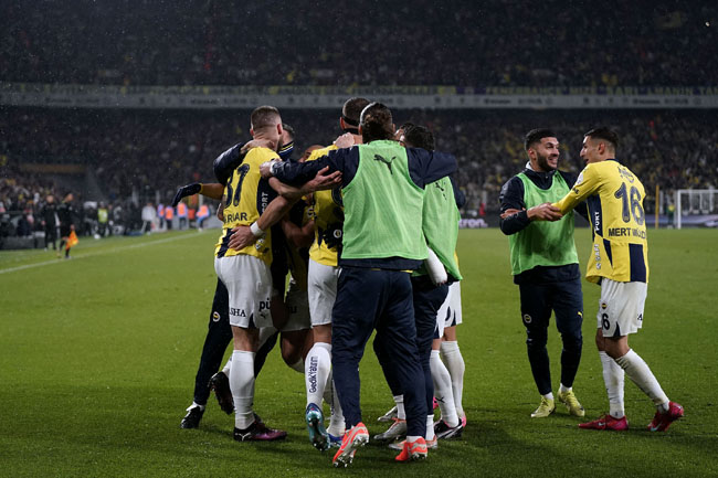 Fenerbahçe - Trabzonspor maçı fotoğraf galerisi