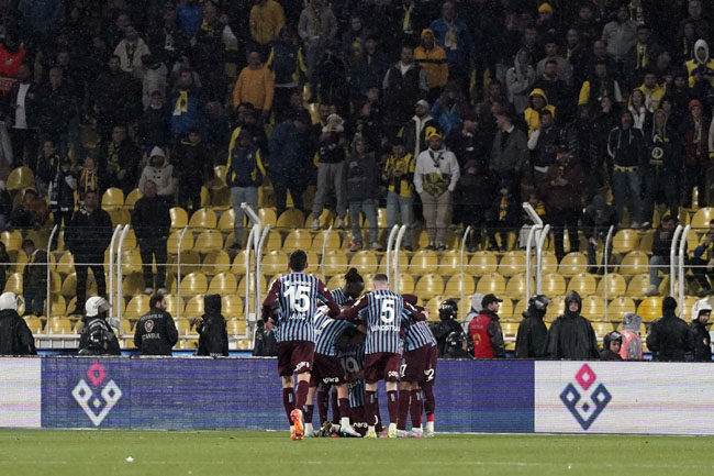 Fenerbahçe - Trabzonspor maçı fotoğraf galerisi
